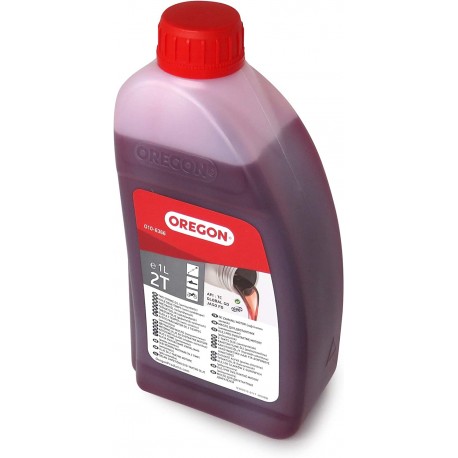 Olej pre píly Stihl, Oleomac, Dolmar pre motory 2T 1L OREGON - červený