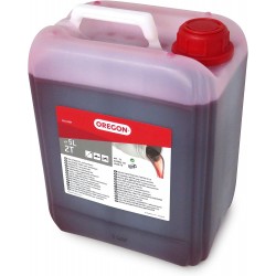 Olej pre píly Stihl, Dolmar, Oleomac pre motory 2T 5L OREGON - červený