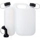 Kanister na benzín 5 l a kanister na olej 3 l biely s dávkovačom 