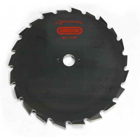 Oceľový nôž pre krovinorezy Maxi - 22 zubov x 200 mm x 1,5 mm, montáž 25,4 mm