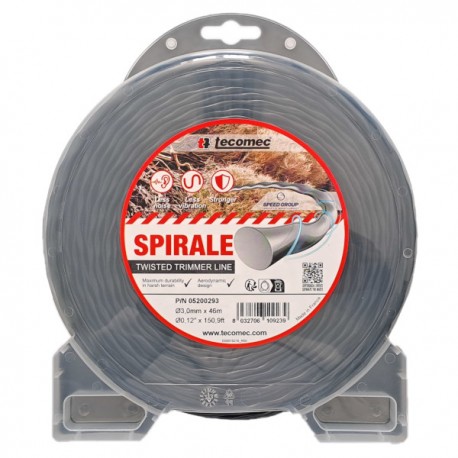 Tecomec kosiaca struna 3,0 mm x 46 m - SPIRALE 05200293