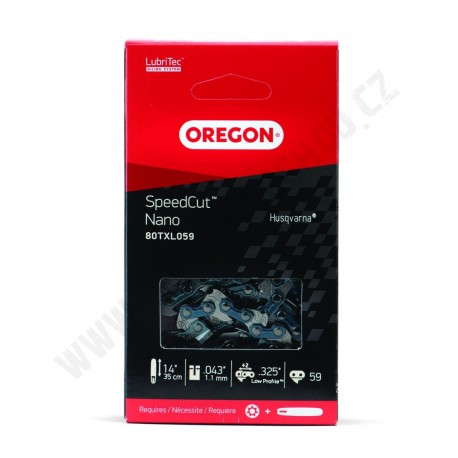Oregon SpeedCut Nano 1,1 mm reťazová píla s priemerom .325" - 59 článkov 80TXL059E
