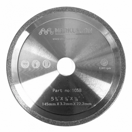 Markusson DIAMANT CBN brúsny kotúč na reťaze 145 x 3,2 x 22,2 mm (1ks) (01005053)