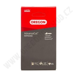 Pílová reťaz OREGON - ADVANCECUT 3/8" 1,1 mm - 45 článkov (90PX045E, 90SG045G, 90PX045XG)