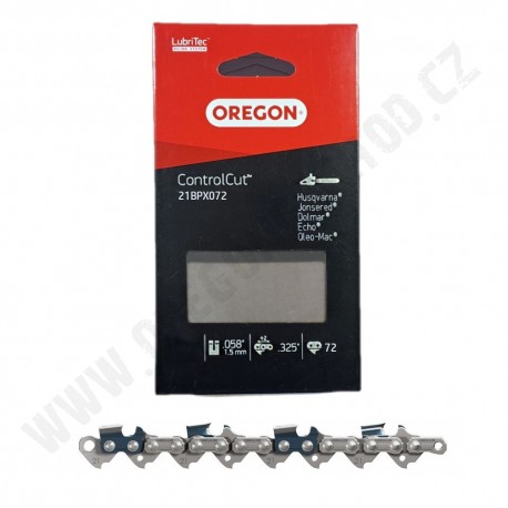 Pílové reťaze Oregon .325" 1,5 mm - 72 článkov (okrúhly zub) 21BPX072E
