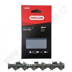 Pílové reťaze Oregon VERSACUT 3/8" 1,6 mm - 60 článkov (okrúhly zub) 75DPX060E