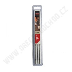 Okrúhly pilník OREGON 3,2 mm - 3ks v blistri (Q647812C)