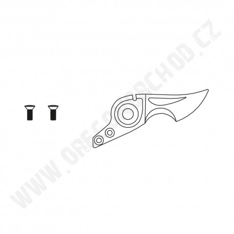 Horný rezný okraj pre A10 VESCO (A10-R2)