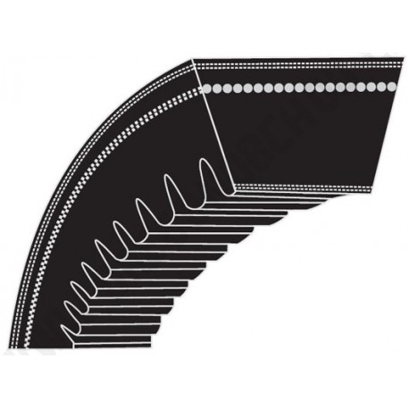 Kľukový remeň Makita DPC6401,6411,7301,7311,PC6414,7312 (85-9171AG)