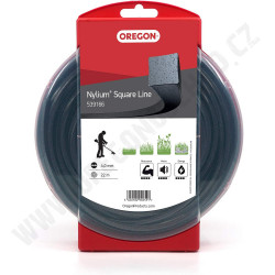 Žacia struna OREGON NYLIUM ŠTVOREC 4 mm x 22 m  (539166)