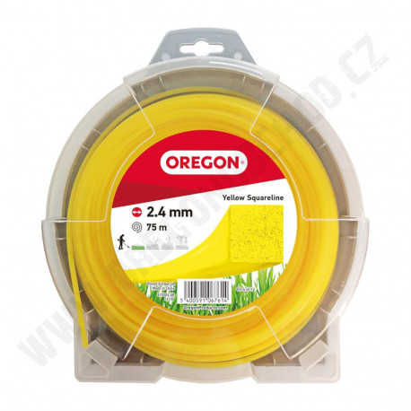 Kosacia struna Oregon 2,4 mm x 75 m - ŽLTÁ QUAD (69-414-Y)
