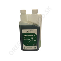 Olej ORLEN TRAWOL pre motory 2T 1L s meracou rukoväťou - zelený (O10-6370ON)