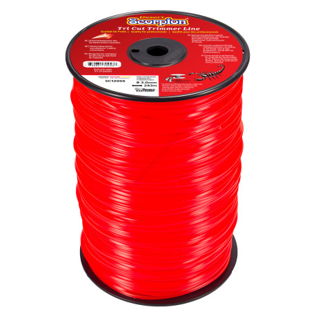 Žacia struna Scorpion – trojhranný profil 3,0 mm × 243 m (SC120S5-6RT)