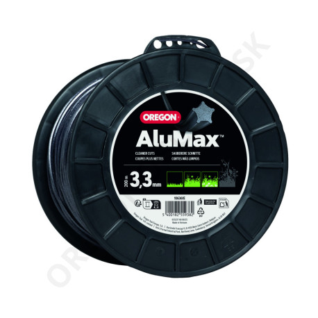Žacia struna OREGON ALUMAX - hviezda 3,3 mm x 200 m NYLIUM (106361En)