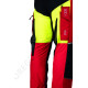Protiporezové nohavice OREGON ČERVENÁ / ŽLTÁ trieda 1 (695600)