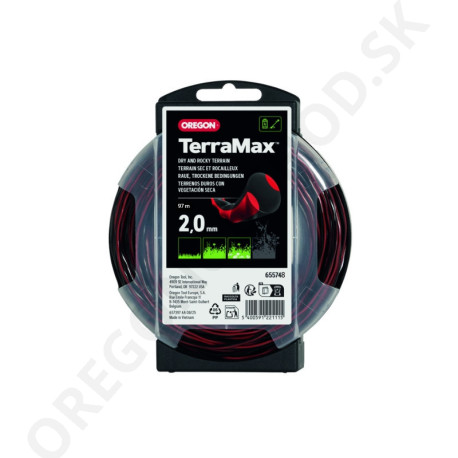 Žacia struna OREGON TERRAMAX – 2,0 mm × 97 m (655748)