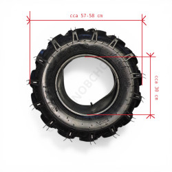 Pneumatika 5.00-12 pre kultivátor a traktor (vrátane duše) NEVADA (58-2781AG)