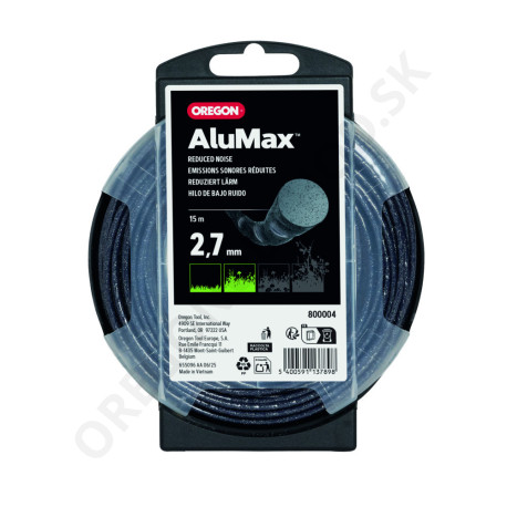 acia struna Oregon ALUMAX – okrúhla zatočená TICHÁ 2,7 mm x 15 m (800004n)