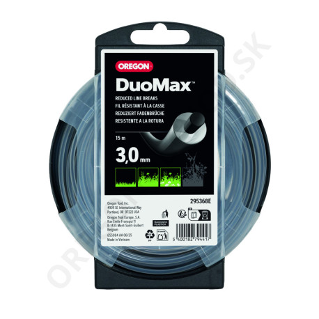 Žacia struna Oregon DUOLINE 3,0 mm x 15 m (295368E)