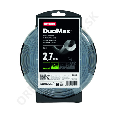 Žacia struna OREGON DUOMAX 2,7 mm x 70 m (545828n)