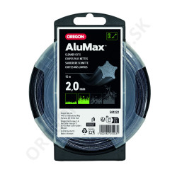 Žacia struna OREGON ALUMAX HVIEZDA 2,0 mm x 15 m (581222)