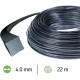 Žacia struna OREGON ALUMAX ŠTVOREC 4 mm x 22 m  (539166n)