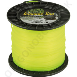 Žacia struna žltá TECOMEC štvorec – 2,7 mm x 240 m (5200085)