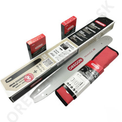 Súprava - Vodiaca lišta VERSACUT 18" (45cm)  3/8" 1,6 mm 183VXLHD025 + 2x reťaz 75EXL066E + ZADARMO sada na ostrenie 558551