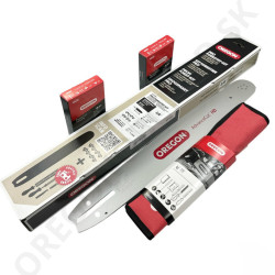 Súprava - vodiaca lišta Oregon AdvanceCut HD 16" (40 cm) 163SLHD025 + 2× reťaz 75EXL060E + ZADARMO ostrenie (558551)