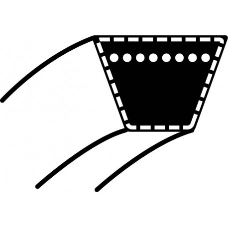 Klinový remeň Honda F810 (15,9 mm x 124,5 cm) (22431-765-630)