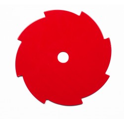 Oceľový nôž na krovinorez s 8 zubami - 255 mm x 1,4 mm, univerzálna montáž