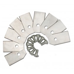 Solárny žací nôž - sada 9 nožov.