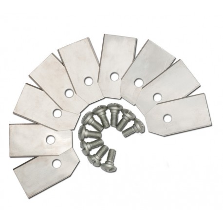 Solárny žací nôž - sada 9 nožov.