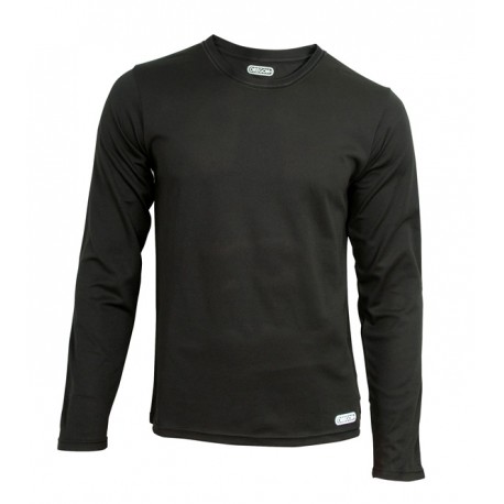 Funkčné tričko Oregon čierne - dlhý rukáv