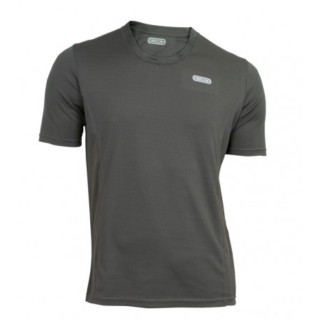 Funkčné tričko Oregon šedá - krátky rukáv