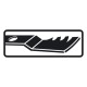 Univerzálny nôž kosačky OREGON 45,1 cm / 18'' Gator Mulcher - tvarovaný