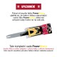 Reťaz PowerSharp 3/8" 1,3 mm - 40 článkov PS40E + brúsny kameň