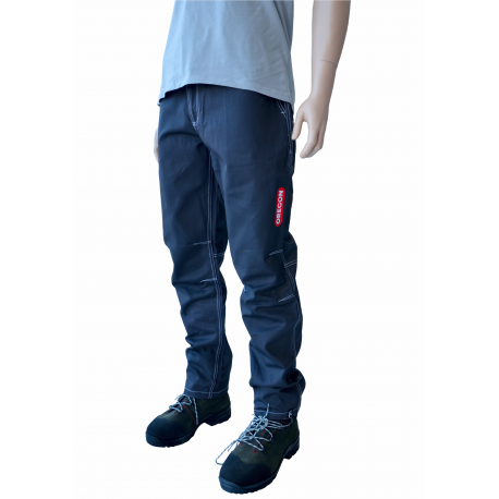 Šedé pracovné nohavice Oregon