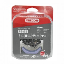 Reťaz PowerSharp 3/8" 1,3 mm - 45 článkov PS45E + brúsny kameň