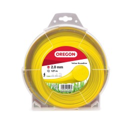 Žacia struna OREGON 2,0 mm x 127 m - ŽLTÁ OKRÚHLA (69-358-Y)