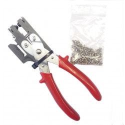 Nitovacie kliešte na pásmo + 500 nitov (25520)