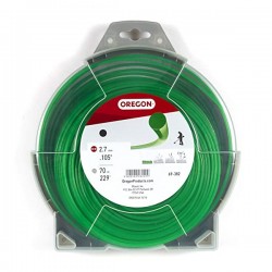 Žacia struna 2,7 mm x 70 m - GREEN ROUND (69-382V)