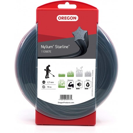 Kosacia struna Oregon 2,7 mm x 70 m - NYLIUM STAR (110987E)