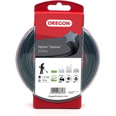 Žacia struna 1,3 mm x 15 m - OREGON NYLIUM HVIEZDA (533744)