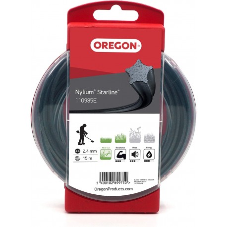 Žacia struna 2,4 mm x 15 m - NYLIUM HVIEZDA (110985)