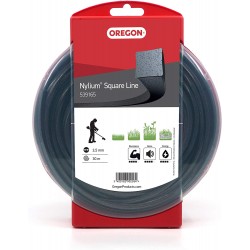 Žacia struna OREGON 3,5 mm x 30 m - NYLIUM ŠTVOREC (539165)