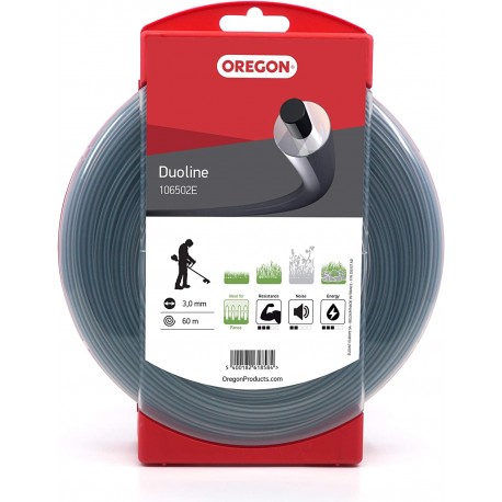 Žacia struna Oregon DUOLINE 3,0 mm x 60 m (106502E)