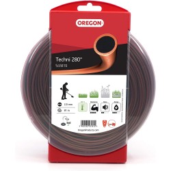 Žacia struna OREGON TECHNI 280° 2,5 mm x 81 m (545819)