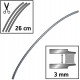 Žacia struna Oregon FLEXIBLADE 3,0 mm x 26 cm x 35 kusov (111114E)